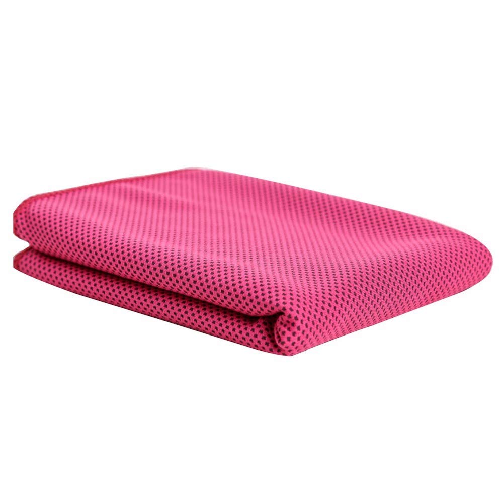 ZJWCold silk towel, cold, double-sided, ice silk, sports, excellent feel, 98 * 29