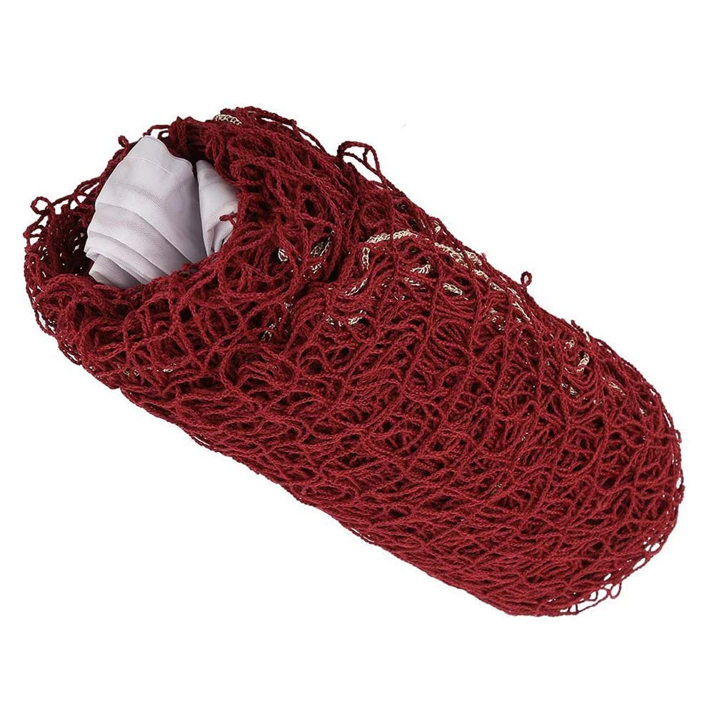 Badminton Training Mesh Badminton Net Foldable Badminton Net for Indoor or Outdoor Sports Garden Schoolyard Backyard Outdoor Indoor Court Beach Without Frame (610 x 76 cm)