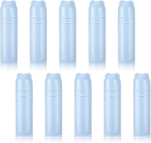 10 unidades de émbolo de ojo para contactos duros, émbolo de lente de contacto punta de silicona azul, émbolo de contacto para herramienta de