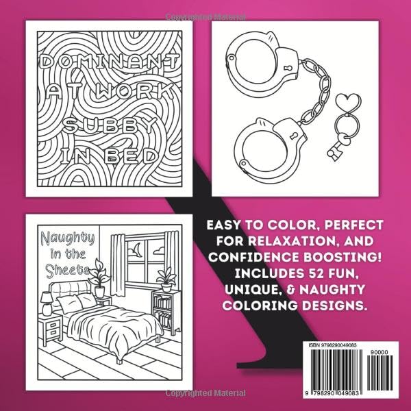 Her Naughty Adult Coloring Book: Fun, Spicy, and Relaxing Coloring Pages for Women (Spicy and Naughty Activity Books) image 3