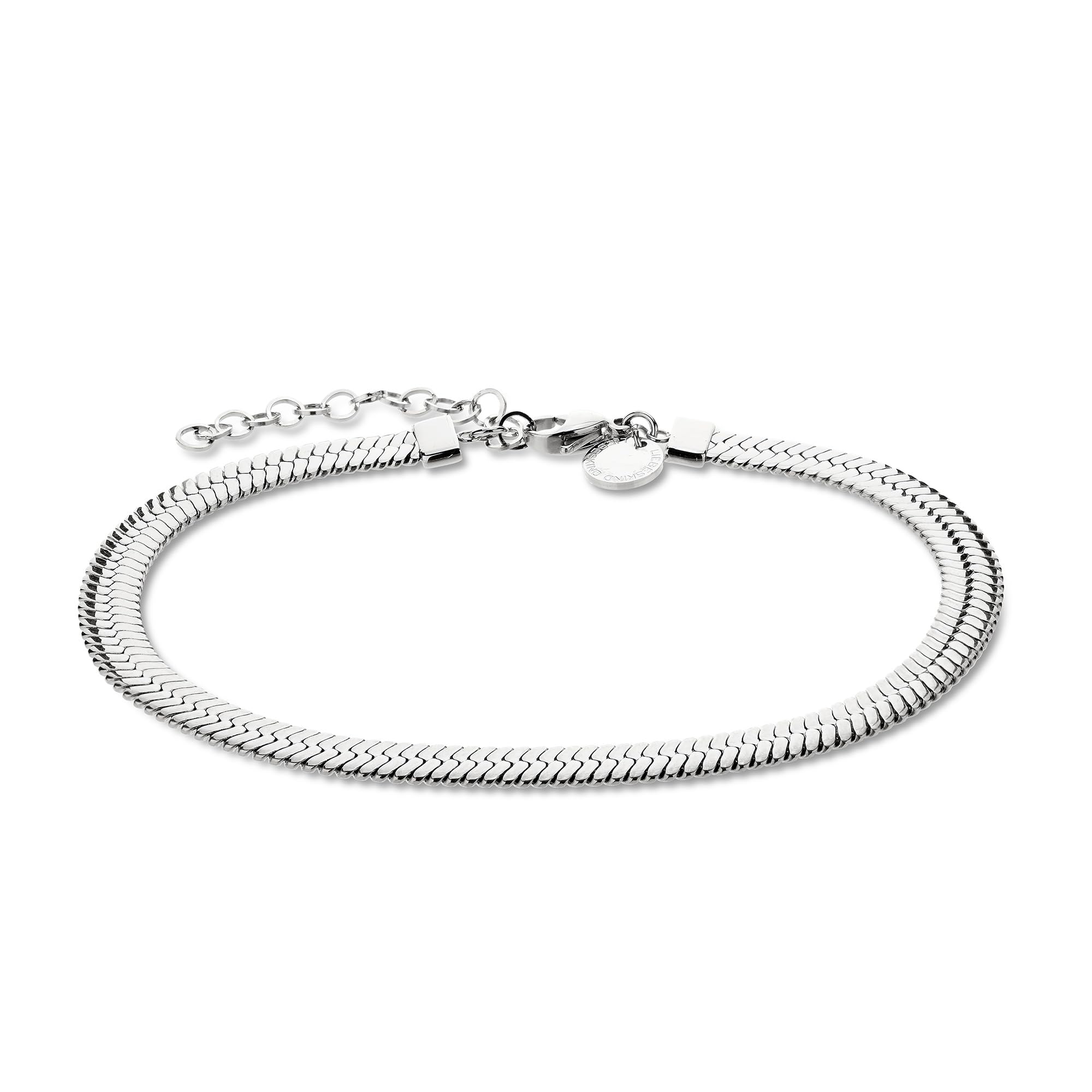 Liebeskind Berlin Ankle Chain LJ-1748-A-27 in Stainless Steel Silver