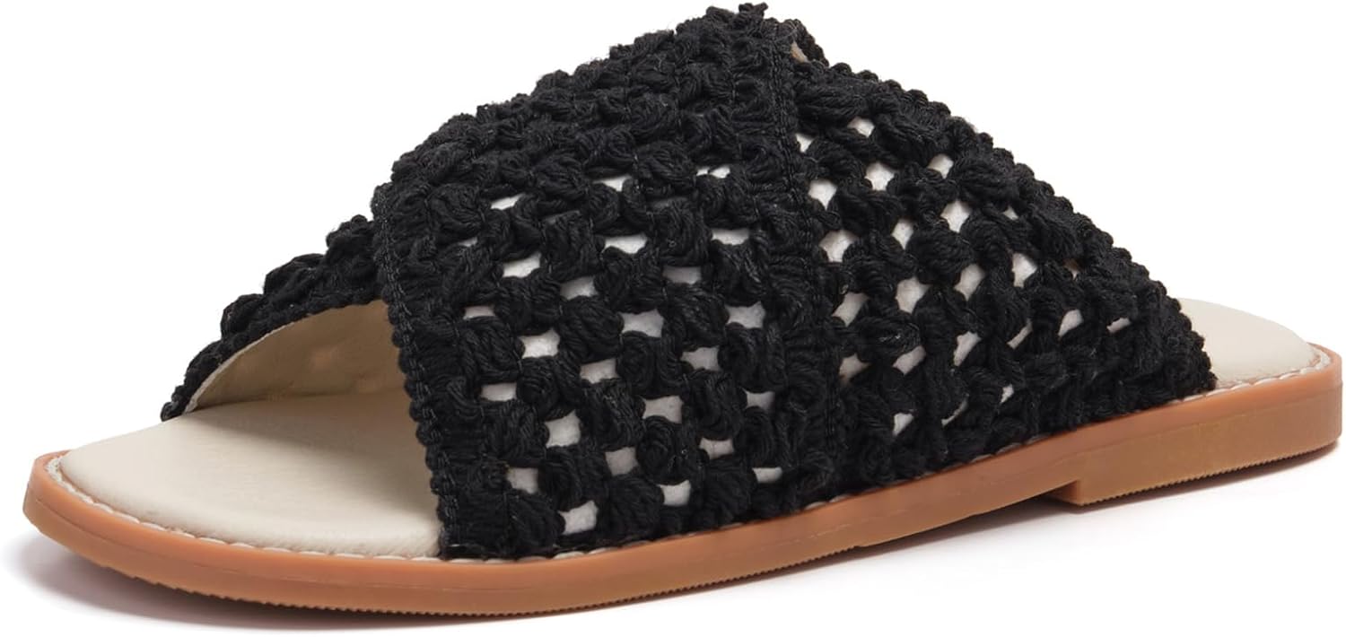 THEE BRON Girls Cute Slip-On Slippers Stylish Sandals for Toddlers & Kids
