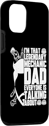 Miniatura 6 de Funda para iPhone 11 Pro Max, soy ese legendario padre mecánico del que todo el mundo está hablando
