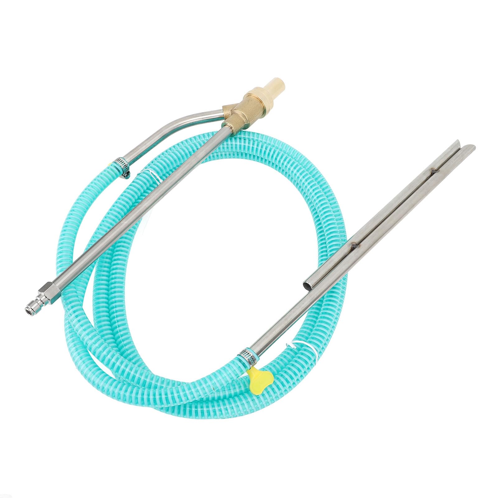 Kit di Sabbiatura per Idropulitrice, Kit di Sabbiatura Bagnata per Funzionamento Senza Polvere con Attacco a Sgancio Rapido da 1/4 di Pollice Include Occhiali Protettivi per la Fabbrica (BLUE)