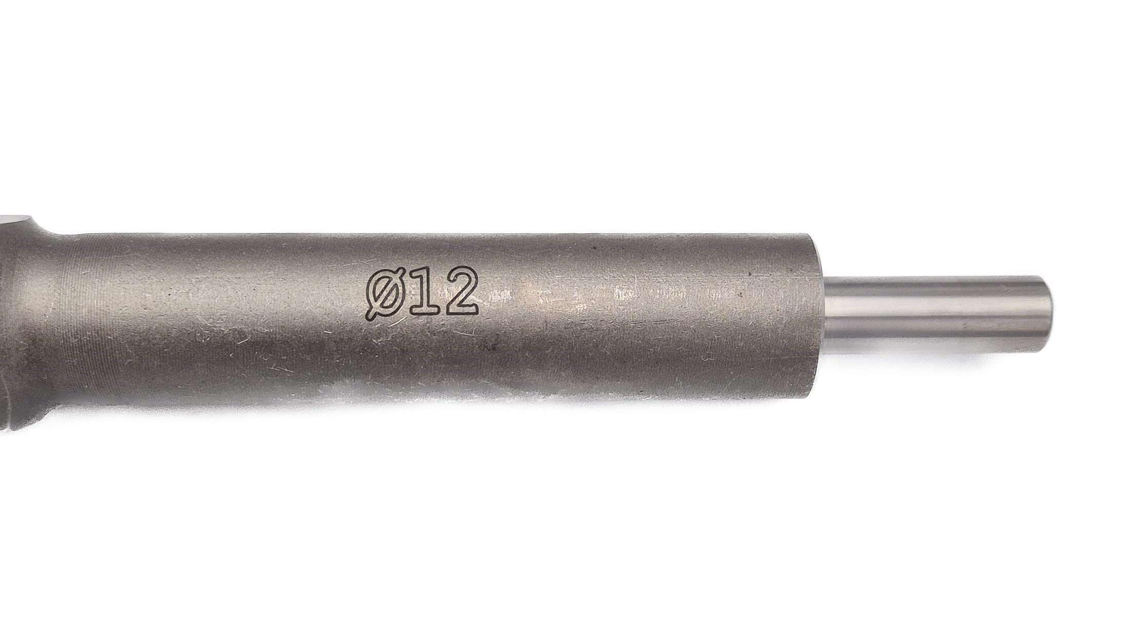 WERHE Erdnageleintreiber HEX30, 12 mm männlich, Stahl, 270 mm, für Erder