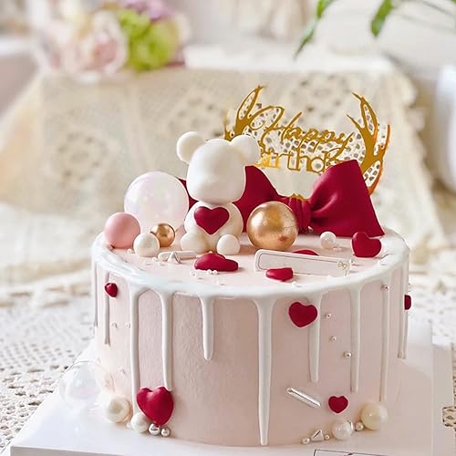 Miniatura 5 de Sijiangmold Mini moldes de silicona con gemas y perlas, broche, para fondant, bolas de semiesfera, molde de chocolate para decoración de pasteles,