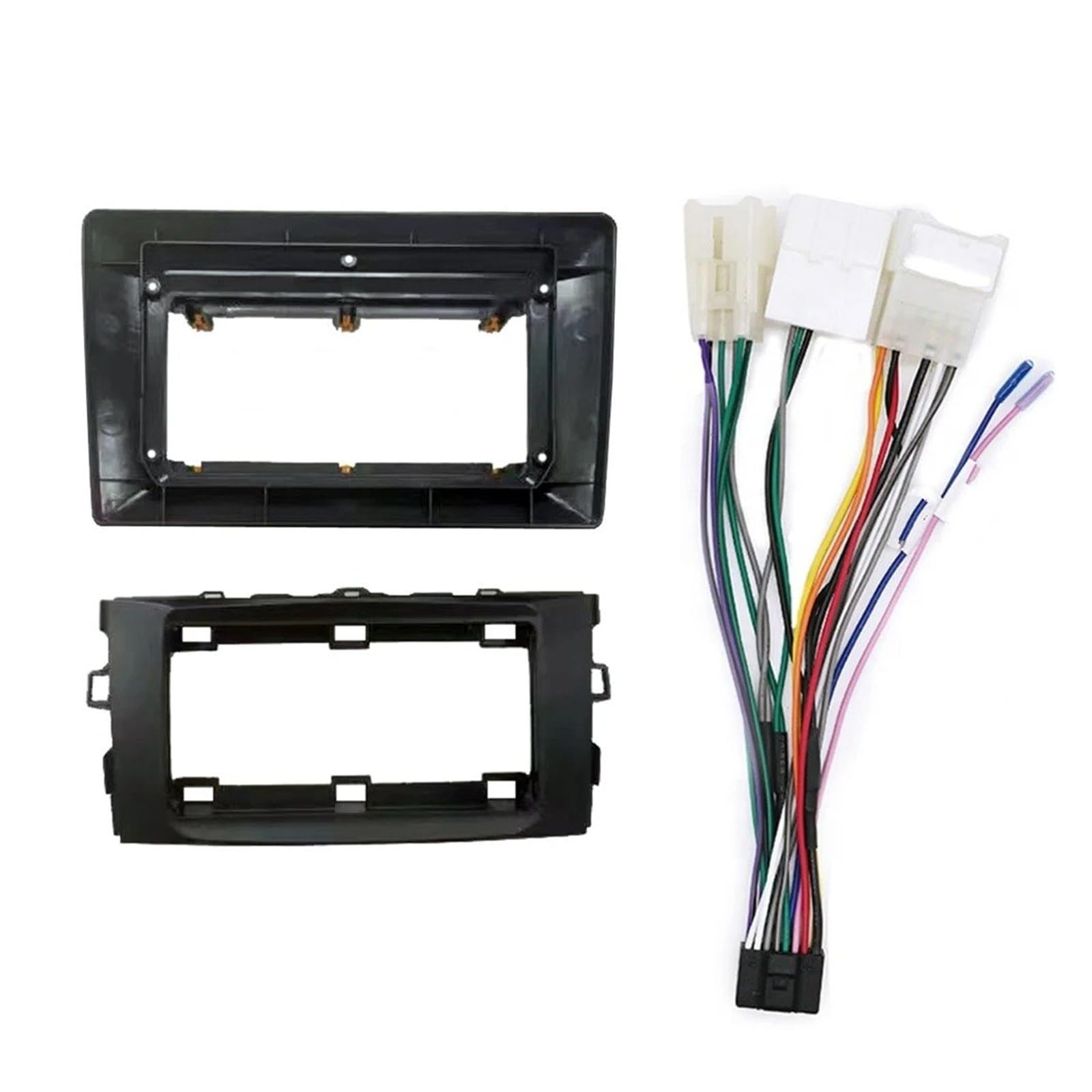 Mascherina Autoradio Cornice Stereo 9 Pollici per Toyota per Auris E150 2006 2007 2008 2009 2010 2011 Auto Radio Fascia Telaio Dash Kit Montaggio Pannello Cavo Cruscotto