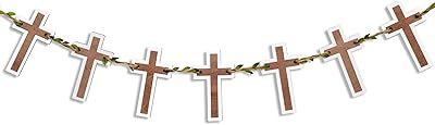 High-quality Baptism themed garland for party decorations and supplies