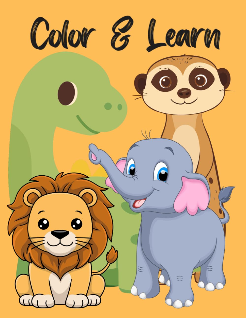 Color & Learn: Little Learners’ Animal Coloring Book
