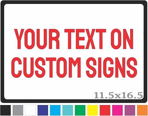 Miniatura 7 de Letreros personalizados de aluminio resistente a la intemperie para exteriores e interiores. A todo color, la tinta UV dura años. Señales