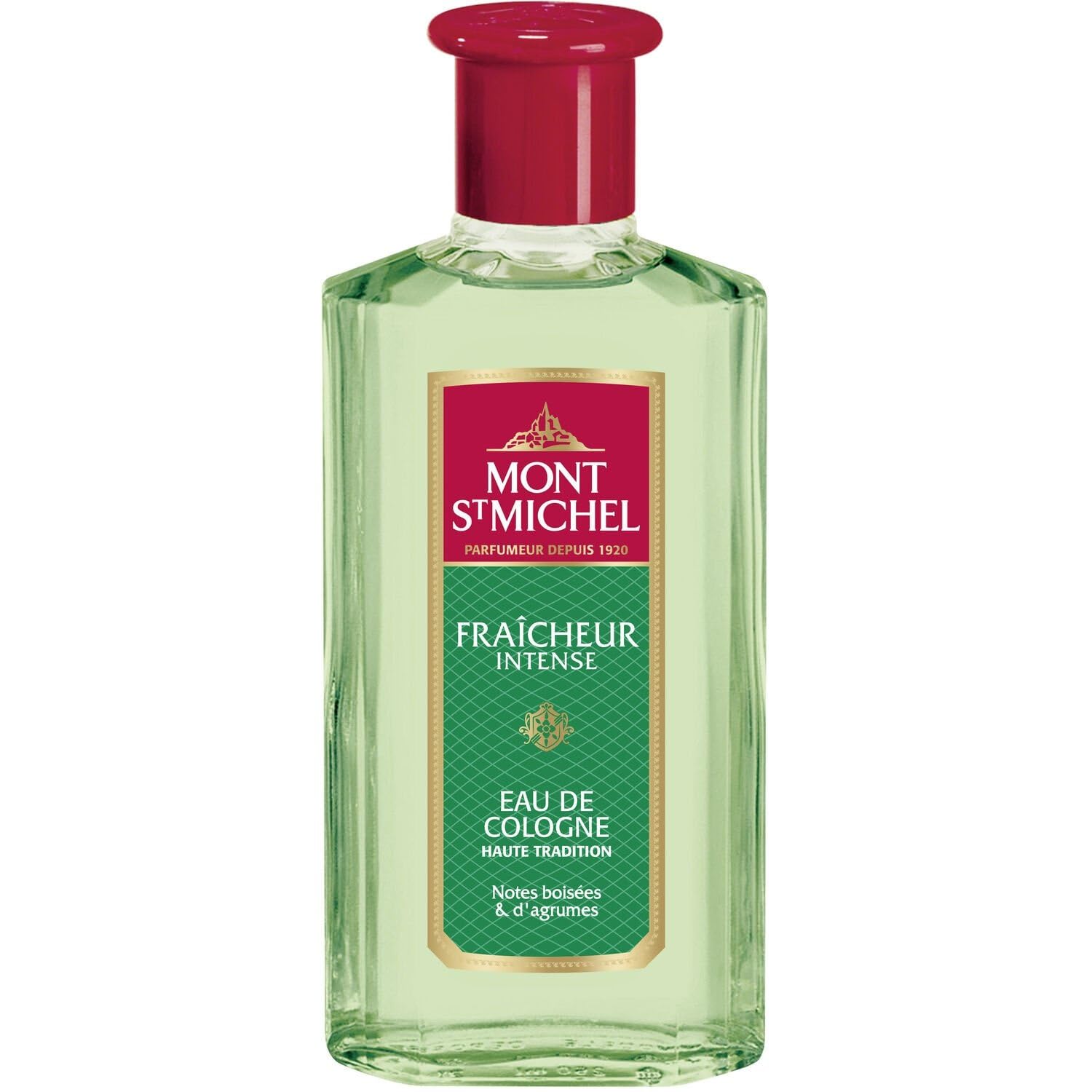 MONT SAINT MICHEL - Eau de Cologne Homme Fraîcheur Intense, Flacon 250mL - Lot De 3