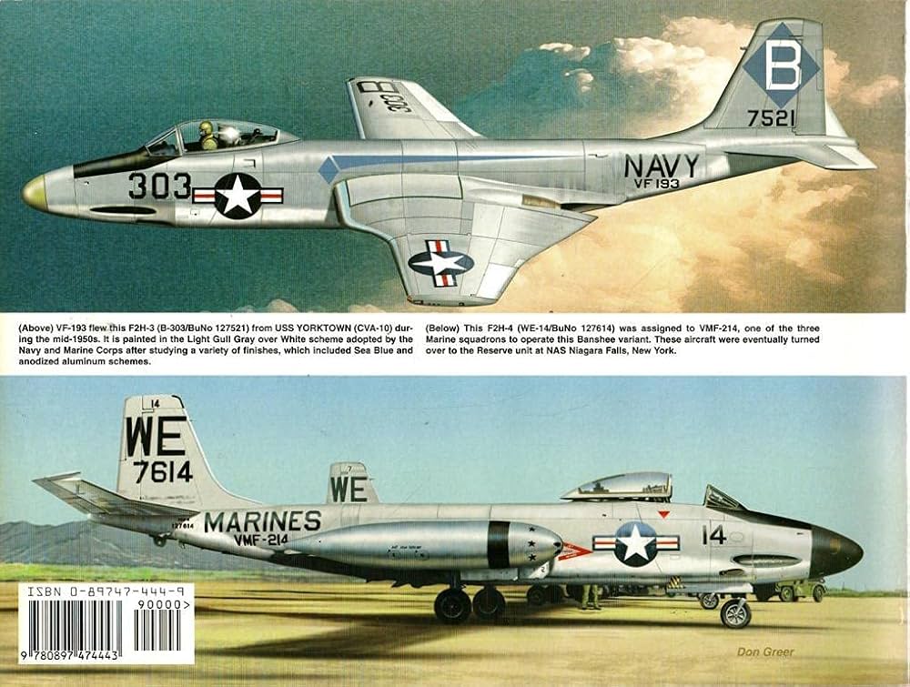 Amazon.co.jp: Fh/F2h Banshee in Action : 洋書