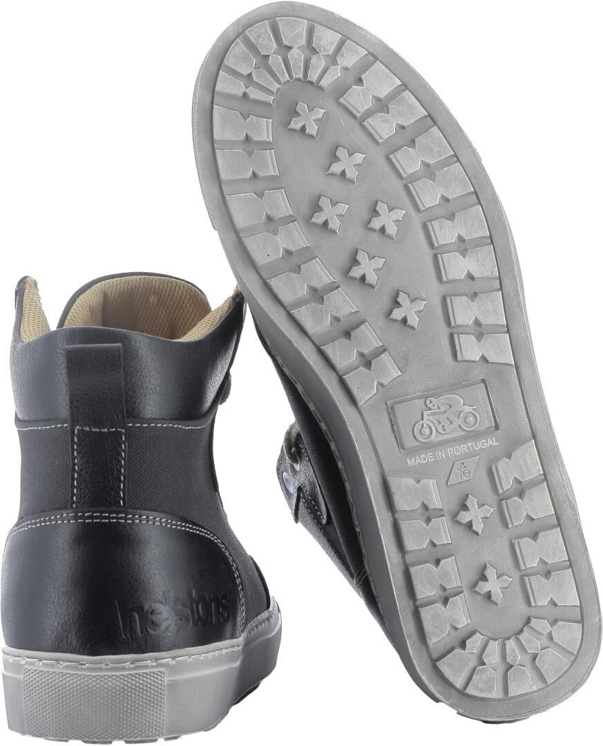 Helstons Kobe Motorradschuhe, grau/schwarz, 43 | Atmungsaktiv