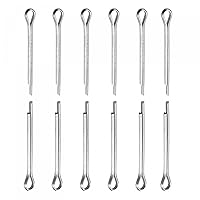 Vista 1 de Pasadores de clip de chaveta de 0.039 in x 0.394 in (DXL), paquete de 30 - Bueno para maquinaria - Sujetadores de horquilla de acero inoxidable 304