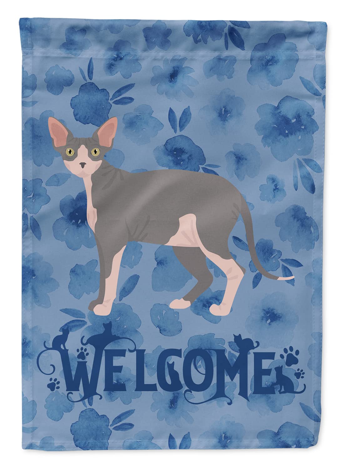 Drapeau chat Sphynx en toile pour remplacer les décorations de jardin ternes et fragiles