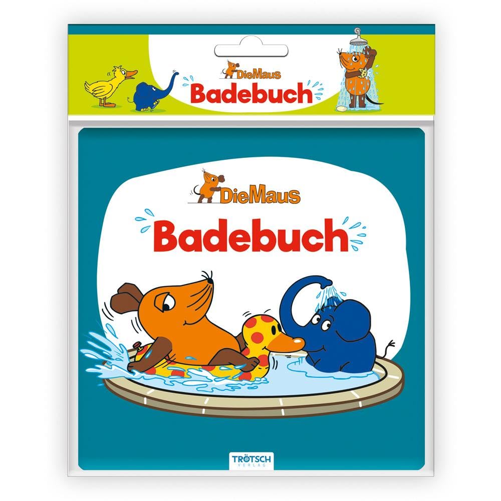 Trötsch Die Maus Badebuch: Entdeckerbuch Beschäftigungsbuch Spielbuch Bilderbuch