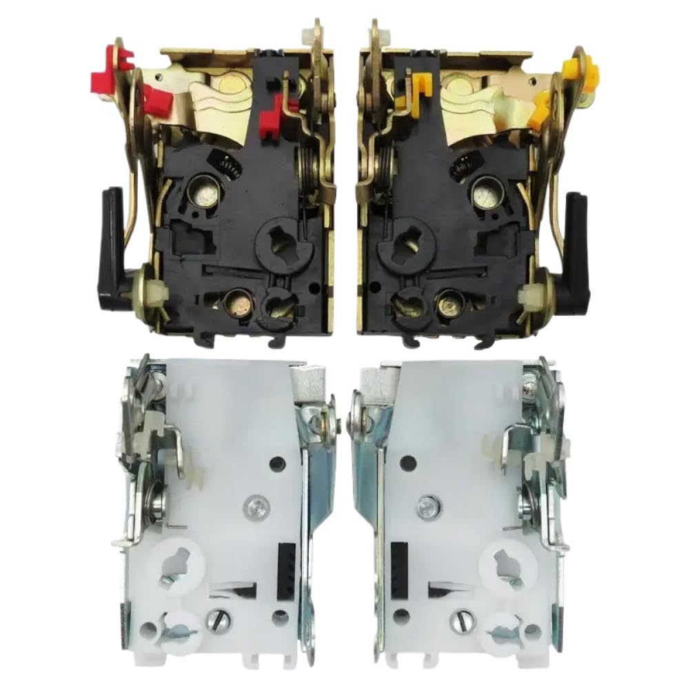 Jwbszczks Onecolor Door Lock Latch Assembly Set Front And Rear Compatible With 90 And 100 Td5 Tdi 1987 To 2006 Mwc1476 Fqm100771 Fqm100761