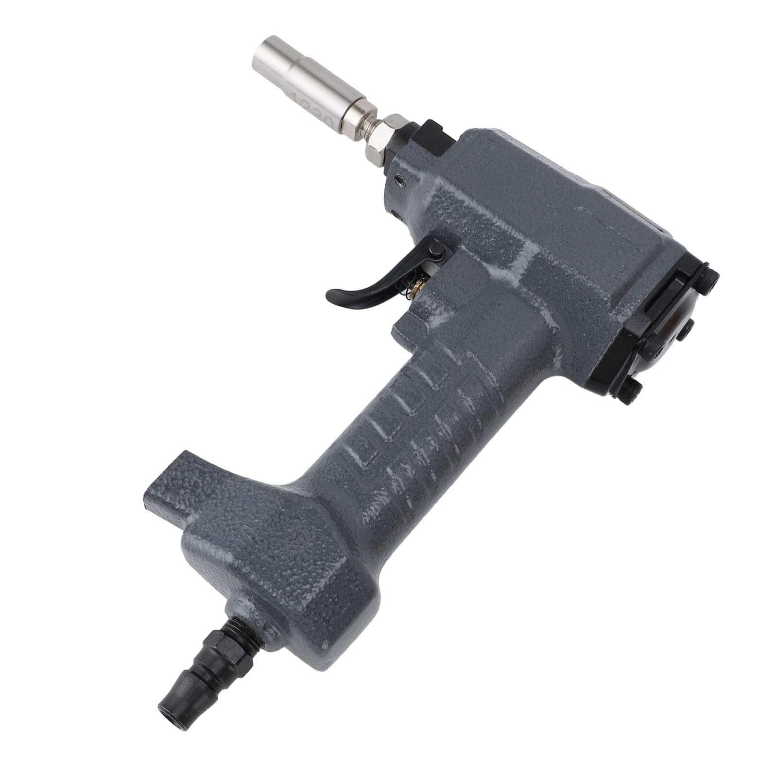 Generic 1170 Chiodatrice Decorativa Pneumatica, Chiodatrice per Mobili, Pistola Sparachiodi Ad Aria con 2 Chiavi Esagonali, Ideale per Rivestimento in Pelle di Divani, Modanature di Corone e Uso Fai