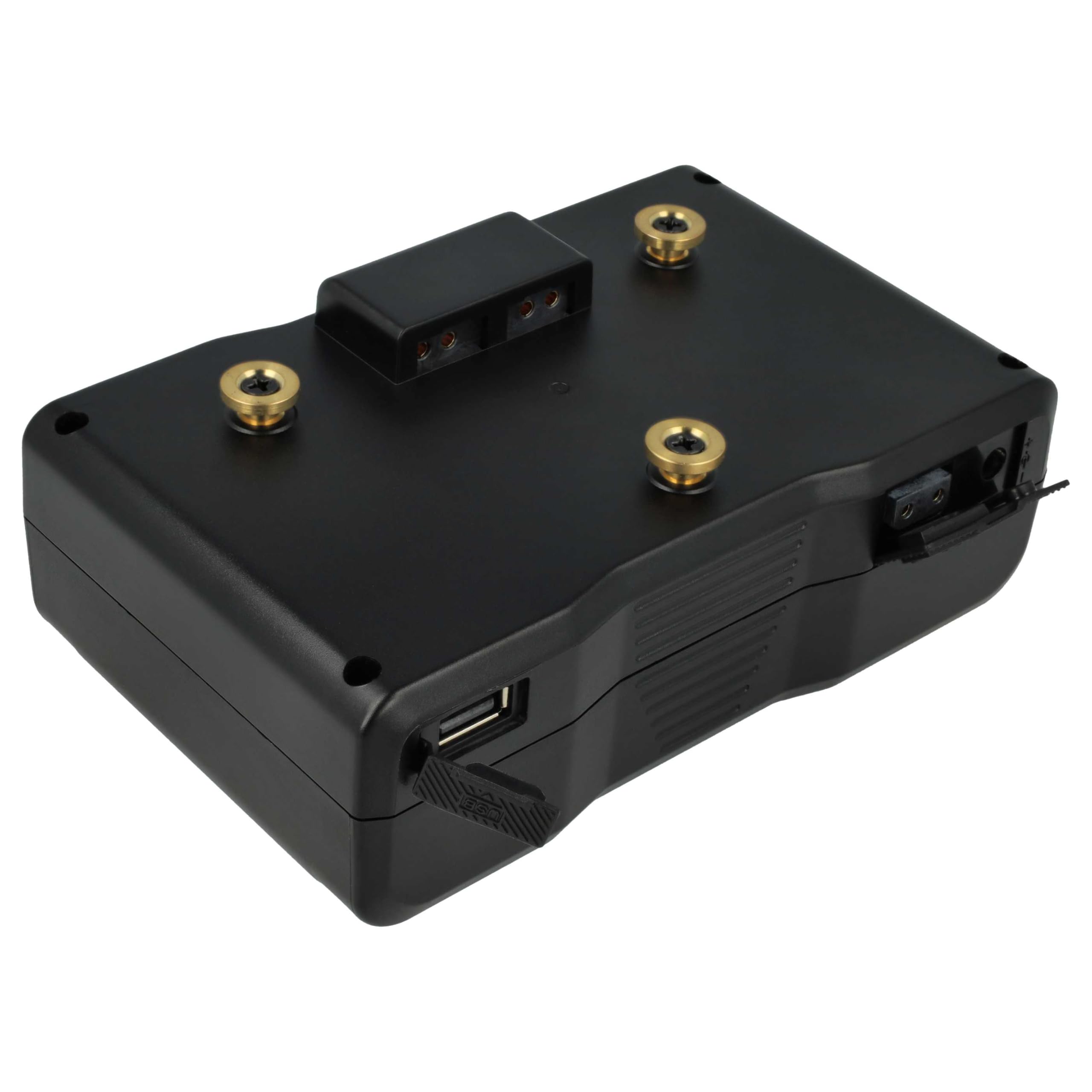 vhbw Batería Compatible con Anton Bauer Gold-Mount Dionic-Serie cámara de vídeo (10400 mAh, 14,8 V, Li-Ion) con USB