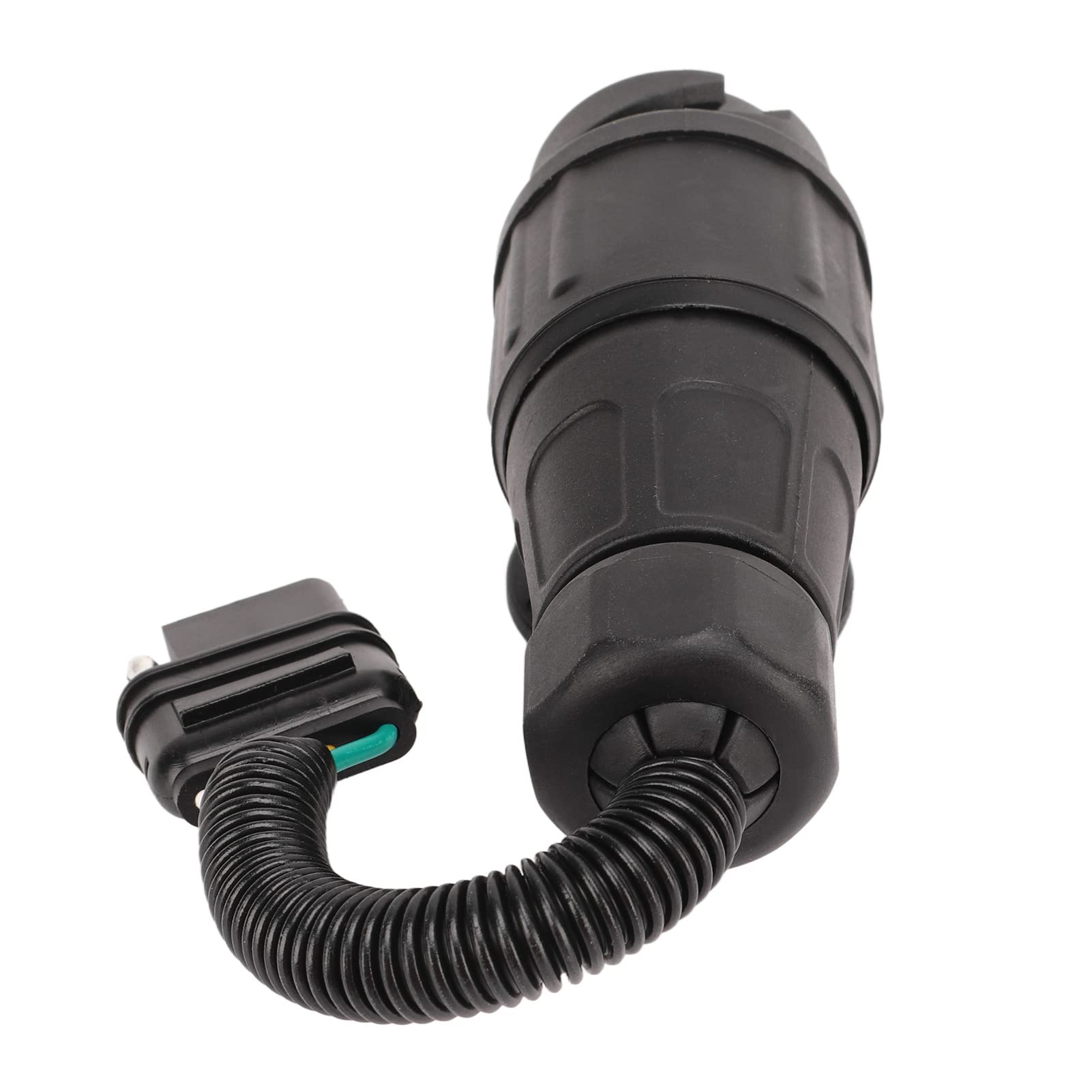 Adapter wtyczki przyczepy UE 13-stykowy okrągły do ​​amerykańskiego 4-kierunkowy płaski Złącze przyczepy Konwerter Wtyczka konwersyjna do samochodu kempingowego