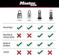 Vista 8 de Master Lock 5420D Escoge tu propia combinación