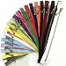 WKXFJJWZC 20pcs 8 Inch (20 cm) Brass Close-end， Zipper On Mix Nylon Coil Zippers (8inch)
