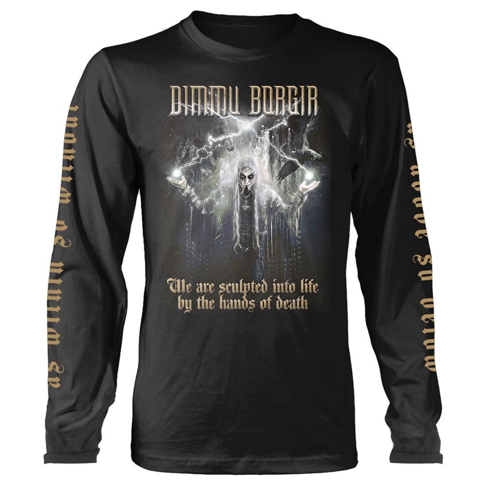 DIMMU BORGIR HANDS OF DEATH Long Sleeve Shirt XX-Large BLACK