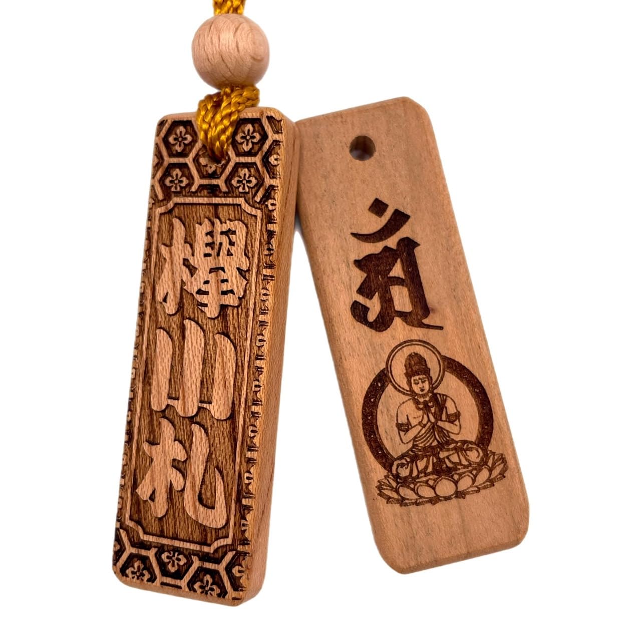 Amazon | 【両面彫り】ケヤキ木札 60×20mm 小札 だんじり 喧嘩札