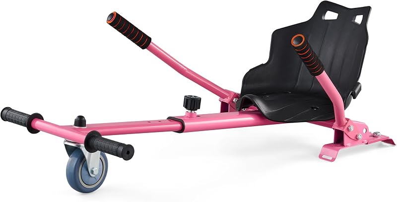 CO-Z Hoverboard Go Kart Rózsaszín Állítható Ülés 6.5" 8" 10" Hoverboardhoz