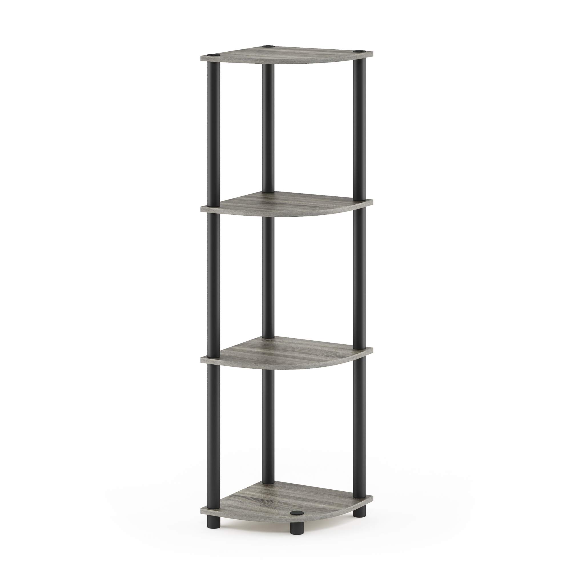 Furinno Eckregal mit 4 Ebenen – Bild 5