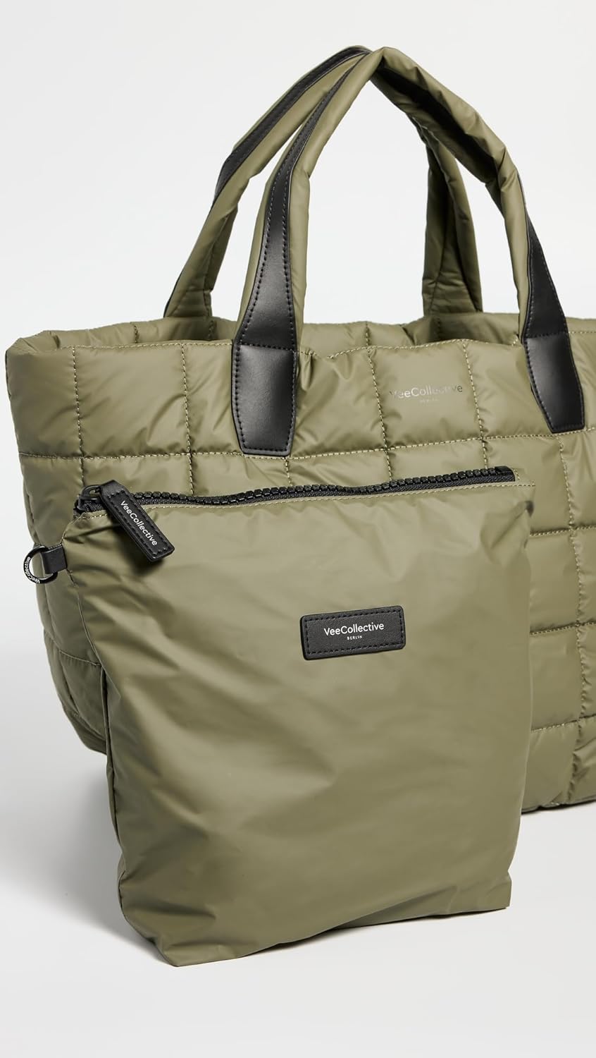 Vee Collective Women's Porter Tote Medium Moss - Image 4