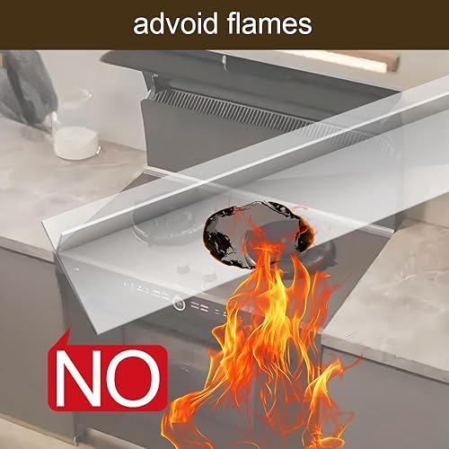 Miniatura 5 de Cubiertas para huecos de cocina para estufas de cocina, 25 pulgadas de largo y extra anchas de silicona para estufas, 2 unidades, protector de