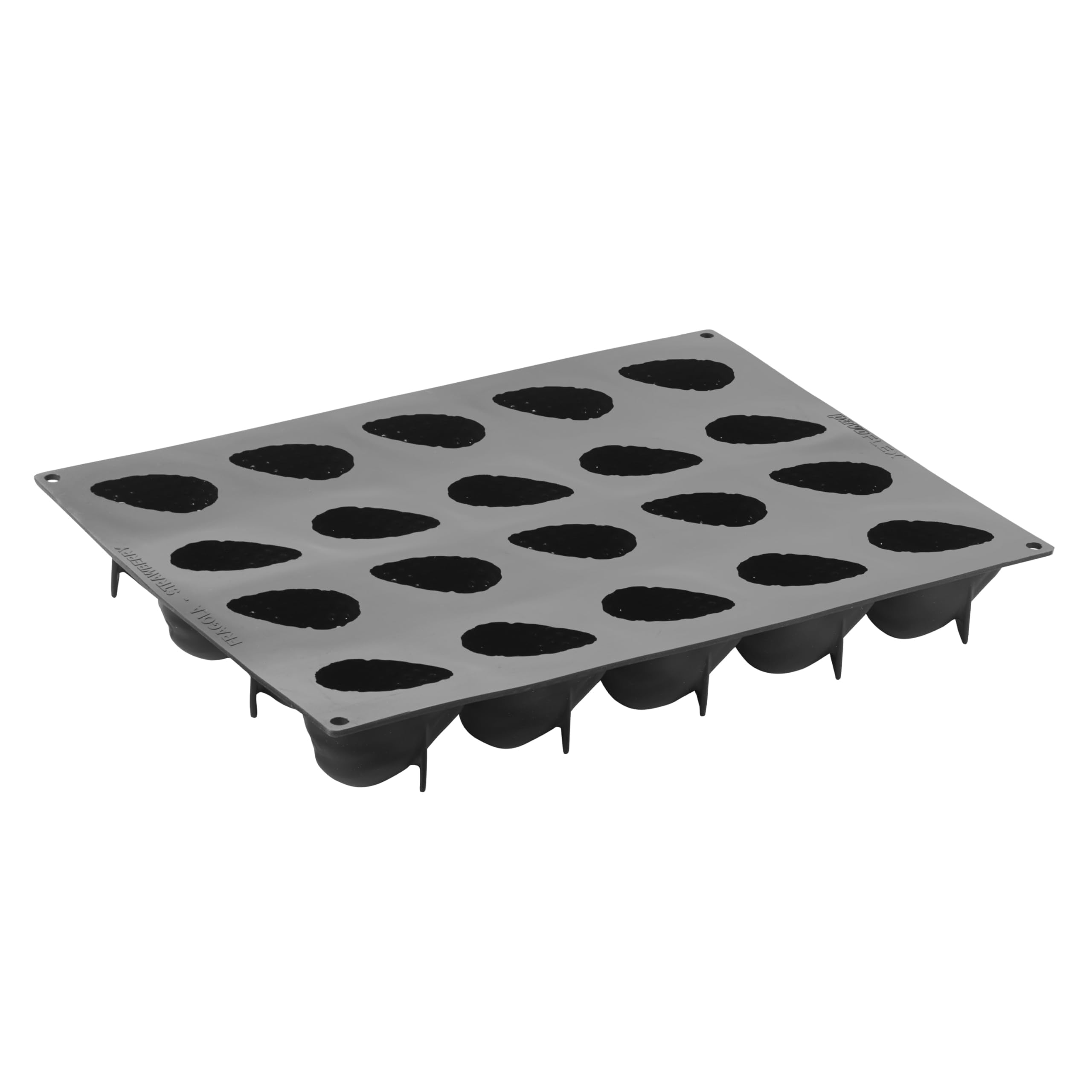 Molde de silicona forma Fresa Pavoni Tutti Frutti 20 cavidades