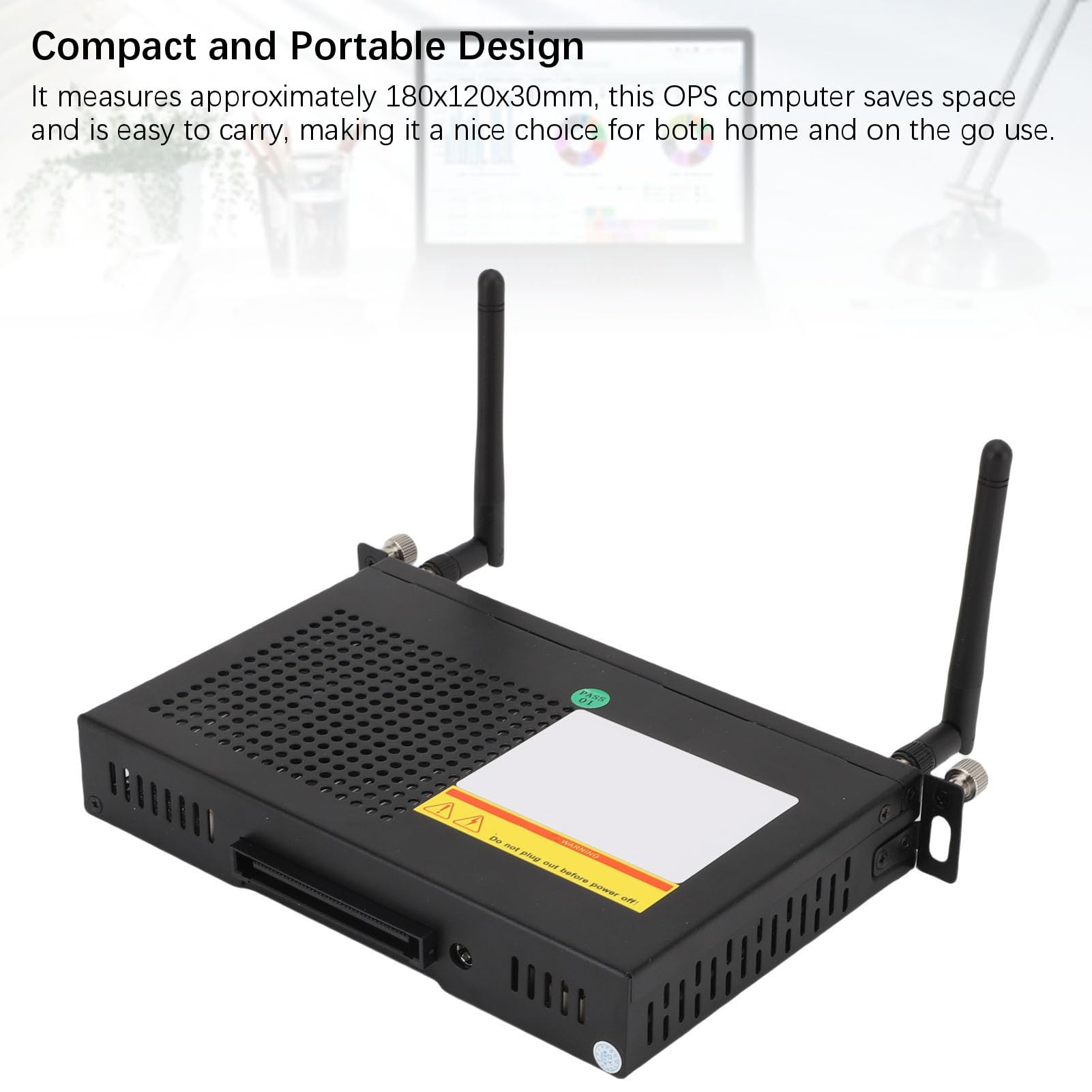 Acouto Komputer OPS Procesor Mobilny 13. Generacji Procesor 1355U DDR4 32 GB Pamięć 1 TB SSD Plug and Play 7,09 X 4,72 X 1,18 Cala Bezpieczeństwo Danych Doświadczenia OPS. Wbudowany moduł 5G