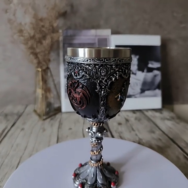 Coupe à Vin Vintage Game Of Thrones - En étain - Occasion - Déco Inspirée De La Série