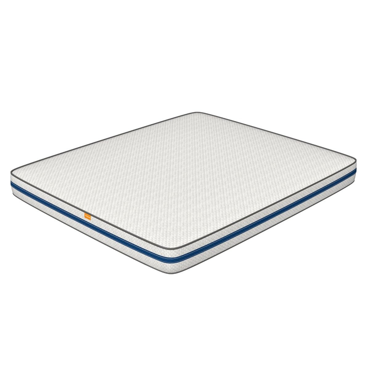 MiaSuite Materasso in Memory Foam per letto singolo, misura 80x190 Cm altezza 22 Cm, ortopedico ed anti acaro con rivestimento anallergico