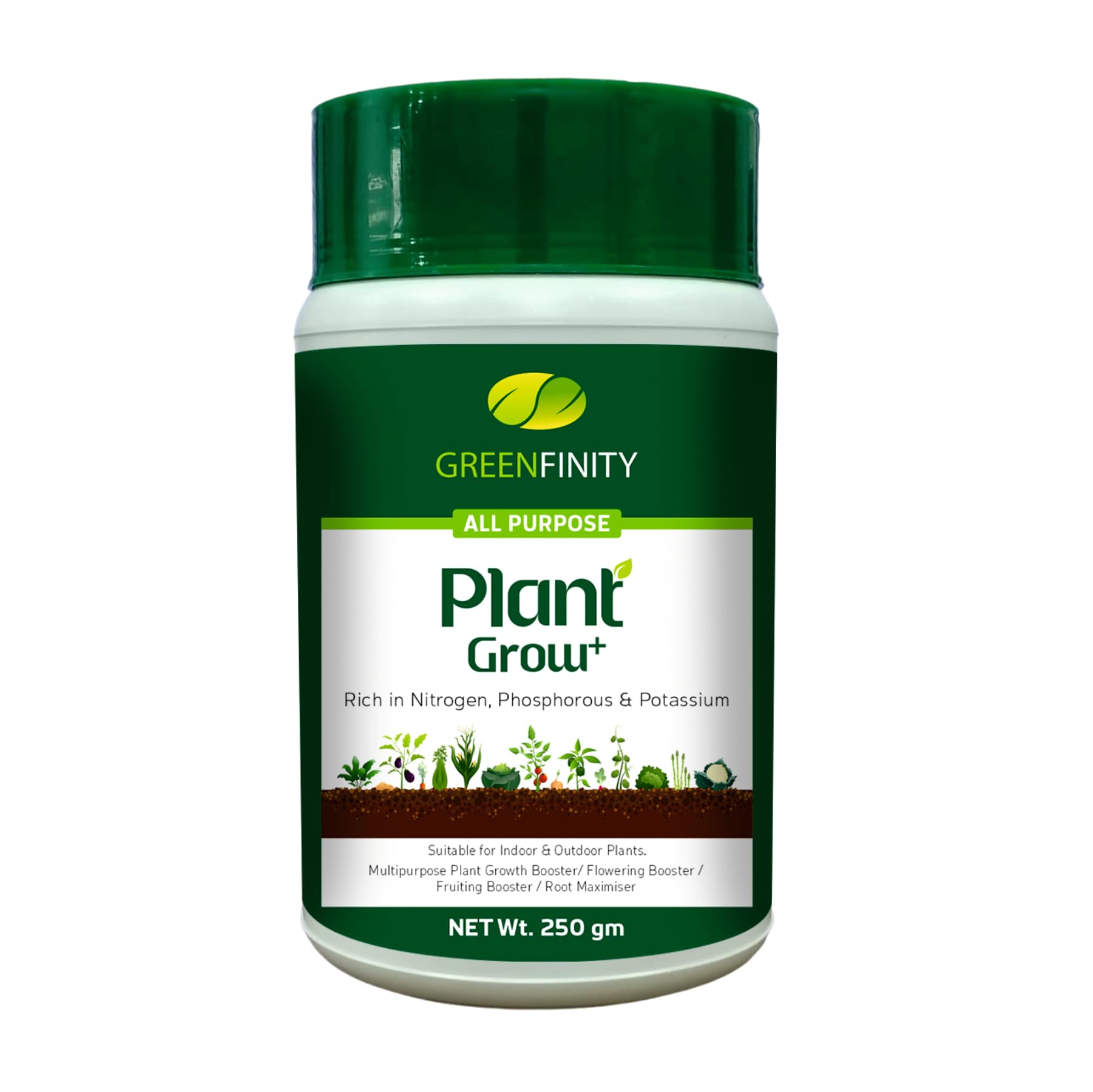 GREENFINITY 100% Natural All Purpose Plant Feed For Super Growth Boost | PLANT GROW + | 250GRM (B0D9M9S2JH) Amazon Price History, Amazon Price Tracker