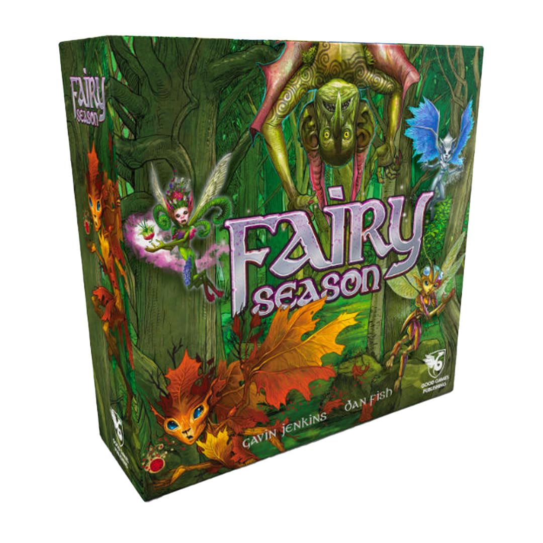 Good Games Publishing | Fairy Season | Juego De Cartas Fantasy Standalone, Goblin Chiefs, Recolección De Hadas, Trampas Y Estrategia Rápida | 3-5 Jugadores | 20 Minutos