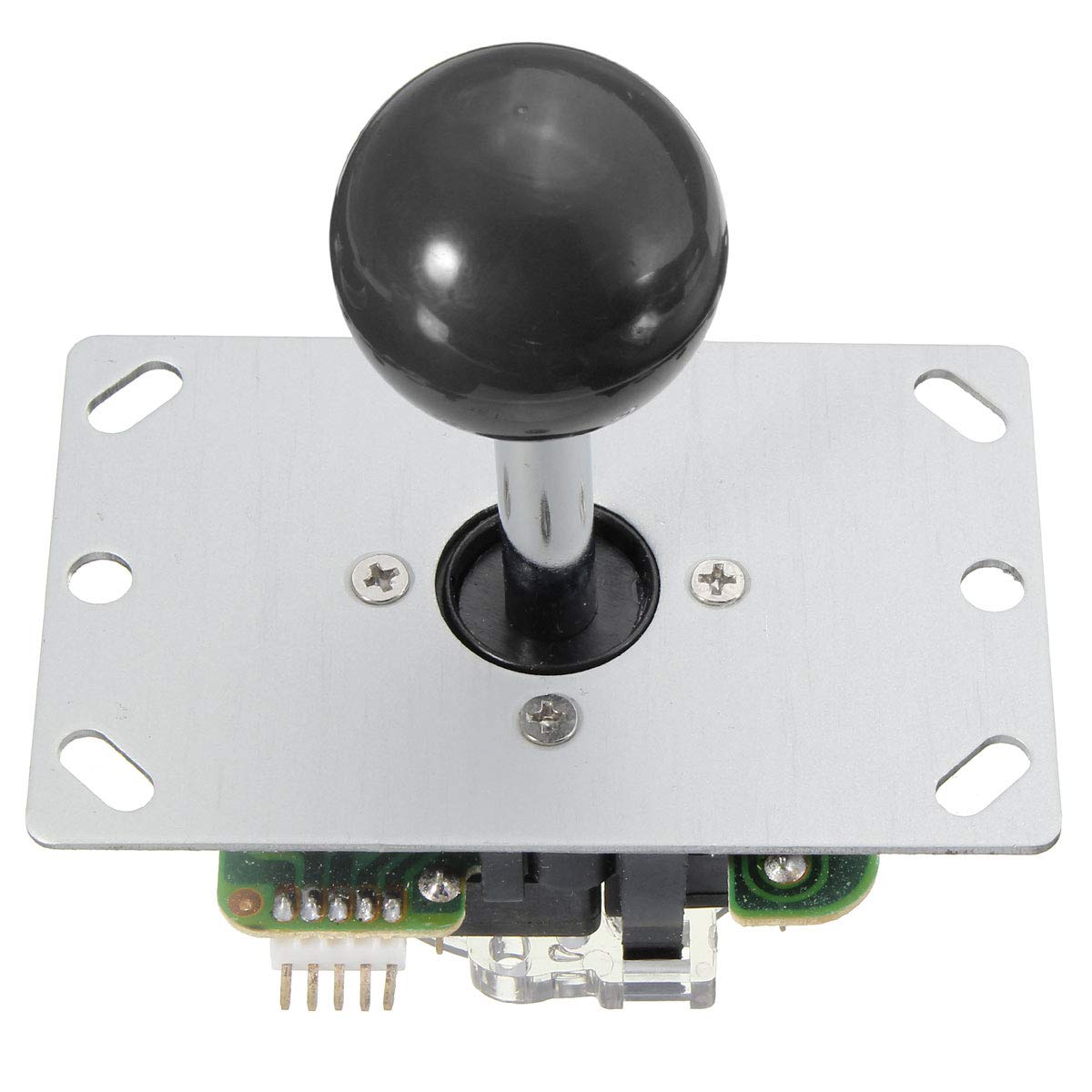 Doppi Giocatori Gioco Nero Console Di Gioco Arcade Fai Da Te Kit Di Parti Di Ricambio Codificatori Usb Su Pc Doppi Joystick E Pulsanti