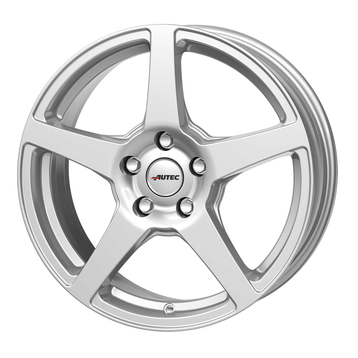 4x Llantas AUTEC VALEA 7.0x17 ET45 4x100 Brillantsilber