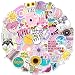 Amitten Stickers for Hydro Flask 100 PCS, Cute Funny Stickers for Teens,Girls,Adults - Perfect for Waterbottle,Laptop,iPhone,Hydro Flask Travel Vinyl Stickers Waterproof-Pink Stickers