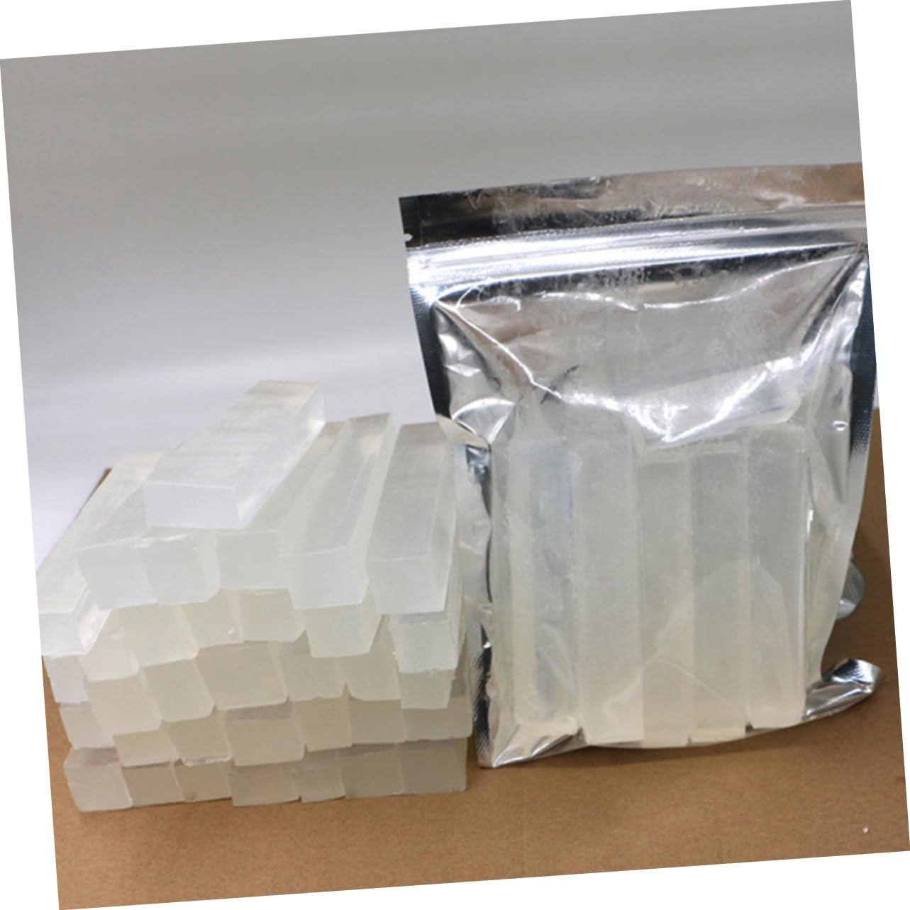 Base de Jabón Transparente Espuma Rica 1000g Hidratante sin Perfume para Hacer Jabón Casero y Manualidades
