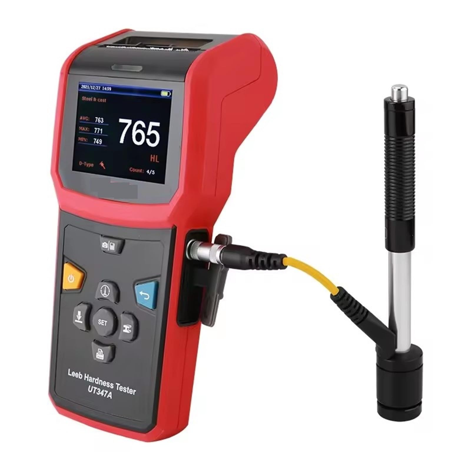 Probador de dureza 2,8" Pantalla TFT 320x240 resolución 170-960HLD Rango 5 direcciones de medición for petroquímica