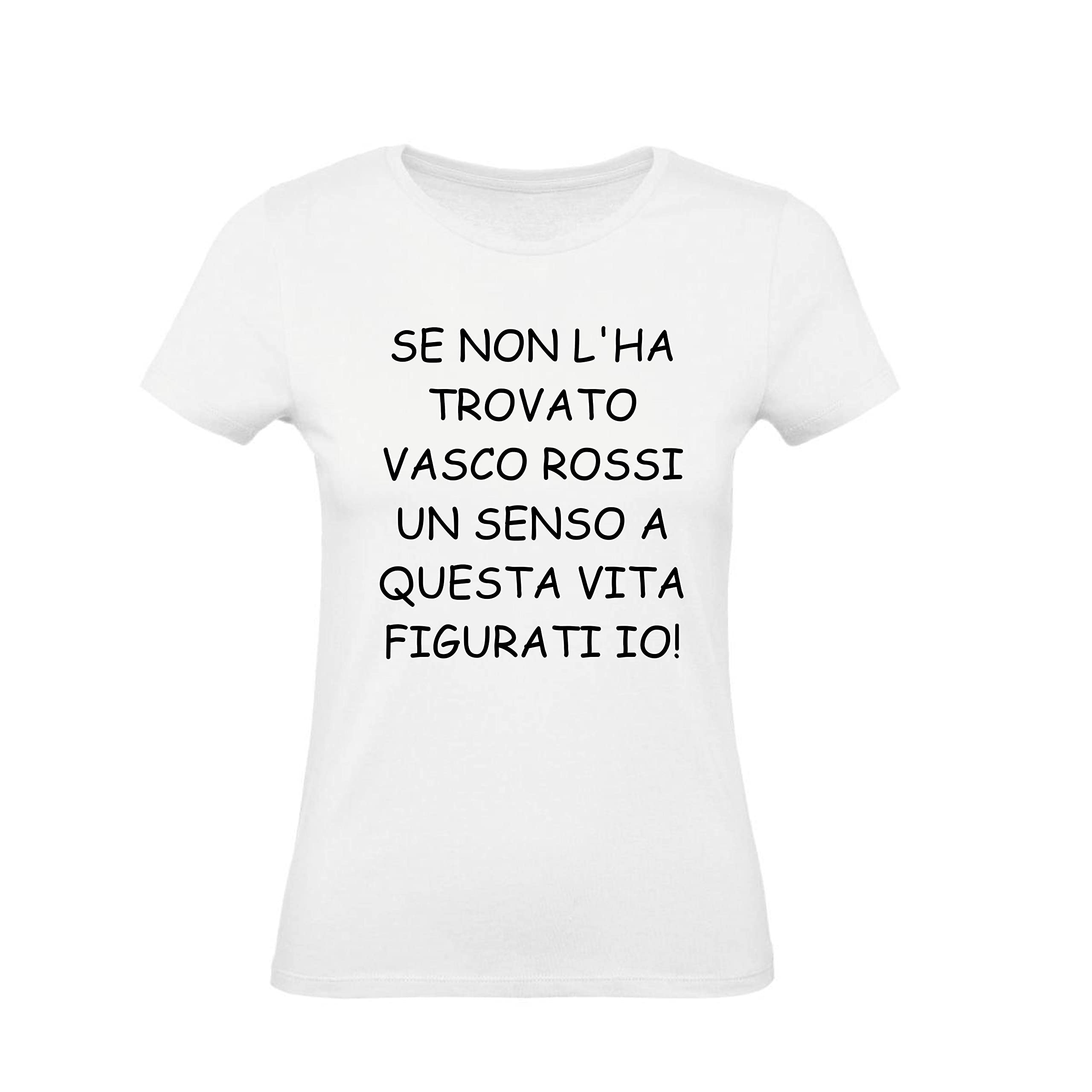 T-Shirt Donna In Cotone Basic Super Vestibilità - EZ9 - Maglietta Divertente Con Stretto Umorismo - Fatta In Italia