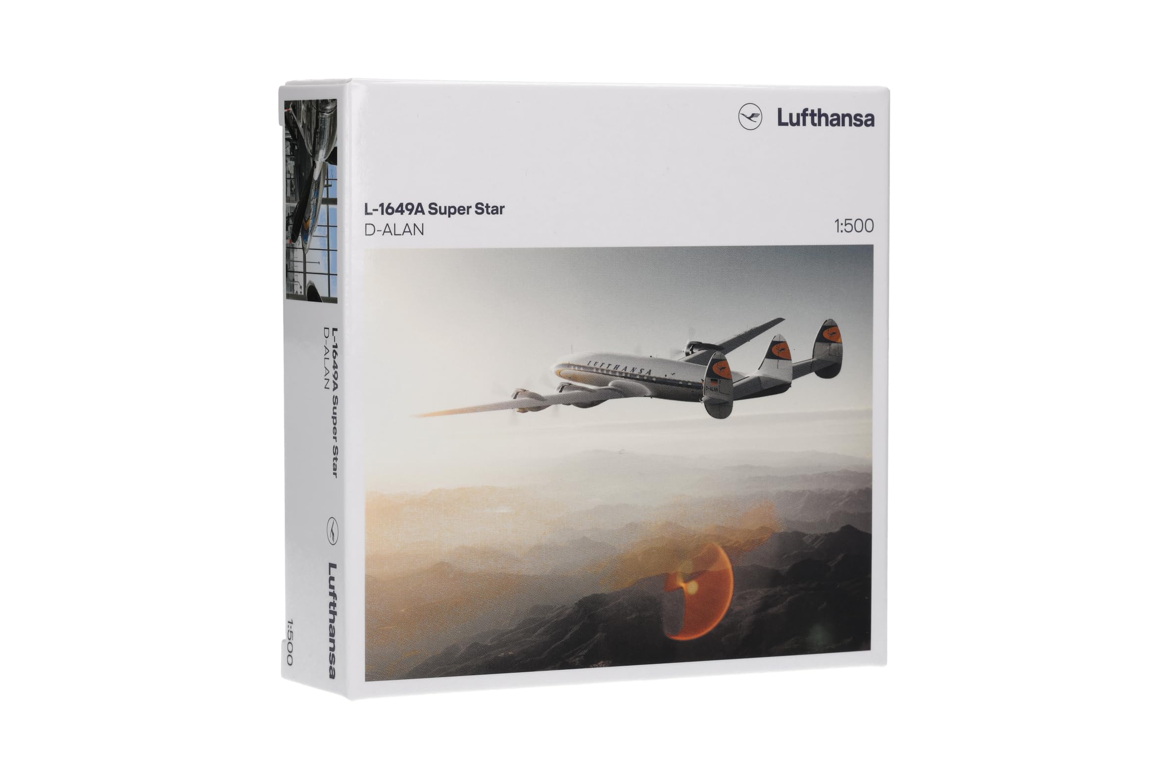 Herpa Lockheed L-1649A, modellino di aereo Lufthansa Super Star