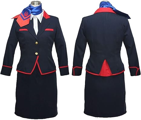 JAL 日本航空 JAL スチュワーデス スカーフ □ CA 最高 制服 8代目 の