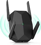 2026 AX3000 WiFi 6 Extender Signal Booster, Multi-Link Connectivité Internet Extendeur WiFi Booster pour la maison, double bande longue portée WiFi Répéteur, jusqu'à 19000 Ft., Installation facile, Support 100+ Dispositifs
