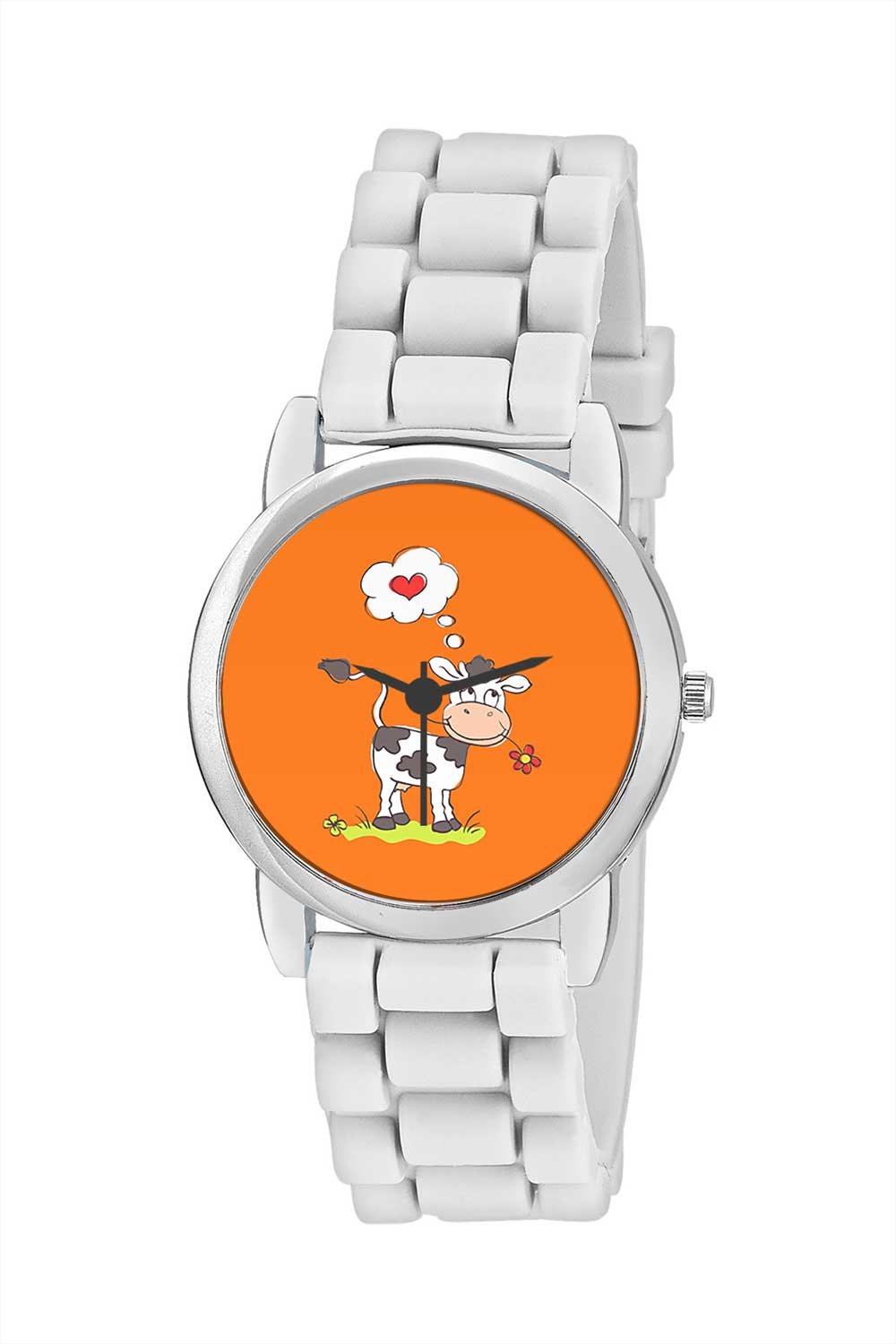 BIGOWL Rakhi Gifts for Kids Cow in Love Cute Illustration Analog Kids Watch - Best RakshaBandhan Rakhi Gifts for Boys/Girls (B01JWIXD68) Amazon Price History, Amazon Price Tracker