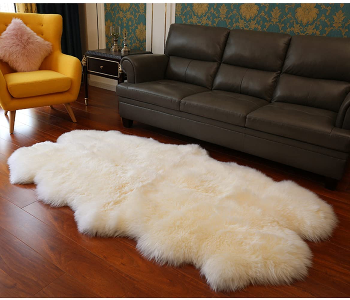 Amazon | ムートンラグ 天然羊毛 100% オーストラリア産原皮使用