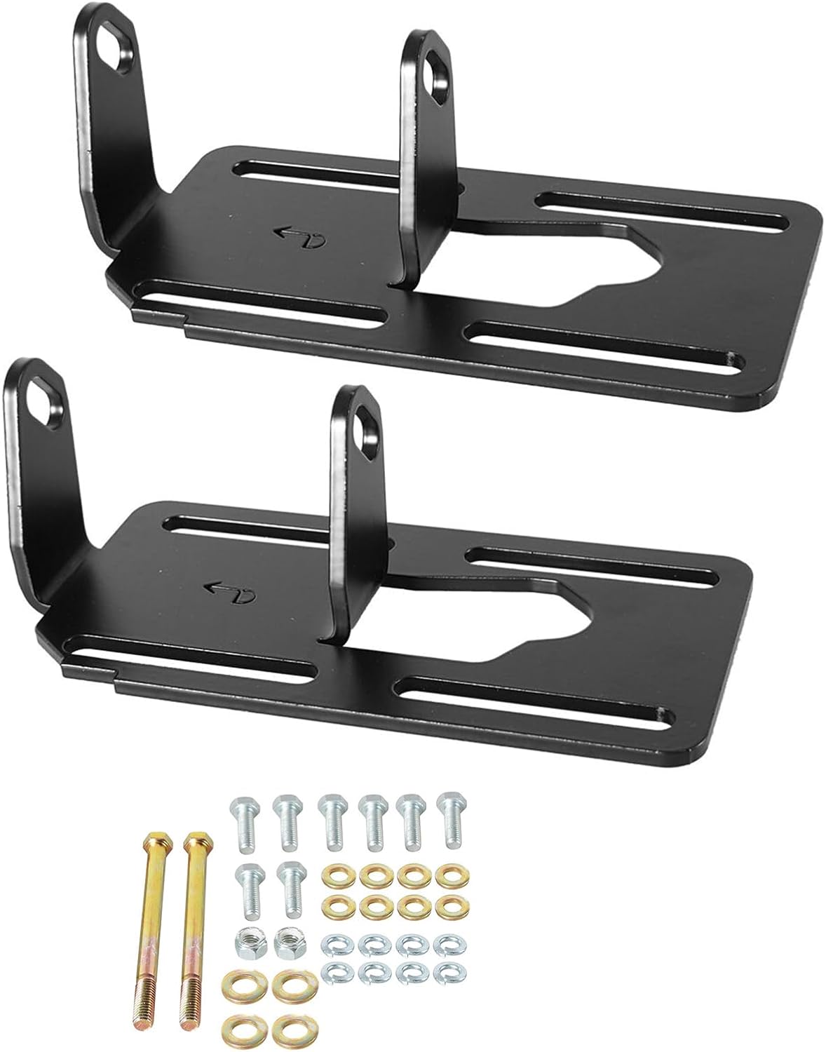 LS Conversion Engine Swap Mounts Replacement for 1973-1998 Square Body / OBS Chevy GMC Truck 2WD/4WD Adjustable Swap Motor Conversion Bracket for C10 C1500 K1500